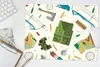 MuchoWow® Mauspad Mousepad Bogen - Kugeln - Patronen 40x30 Produktbild-Vorschau 5
