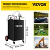 VEVOR palivová nádrž, 35 galónov, nádrž na plyn na 4 Náhľad obrázku produktu 7