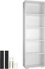 tectake® Lexi libreria 60 x 30 x 190 cm Anteprima dell’immagine prodotto 1