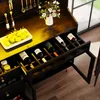Flieks Küche Hochschrank mit Weinregal und Glashalter, Produktbild-Vorschau 8