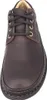 A close-up, front-facing view of a brown leather shoe. Anteprima dell’immagine prodotto