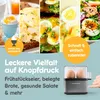 A collage of egg dishes and an egg cooker, with promotional text. Náhled obrázku produktu