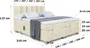 ALTDECOR Boxspringbett elektrisch verstellbar mit 2 Produktbild-Vorschau 6