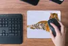 MuchoWow® Mauspad Mousepad Tiger - Schnee - Winter - Tiere Produktbild-Vorschau 4