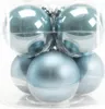 TrendLine Weihnachtskugeln aus Glas Ø 8 cm dämmerungsblau 6 Produktbild-Vorschau 1
