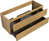 Badplaats Waschbeckenunterschrank Angela 120 x 48 cm Eiche Produktbild-Vorschau 2