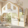 Merax Etagenbett 90x200cm mit LED und Stauraumtreppe, , Produktbild-Vorschau 5