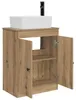 vidaXL Kúpeľňová skrinka s umývadlom Artisan – dub 54 x 35 Náhľad obrázku produktu 4