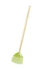 Detské hrable FOCUS BABY, drevená násada 71 cm - zelené Náhľad obrázku produktu 2
