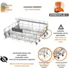 DREHFLEX® - ORIGINAL - Bosch / Siemens Geschirrkorb Produktbild-Vorschau 3
