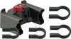 KLICKfix Handlebar Universal with Lock Adaptér Black/Red Náhled obrázku produktu 1