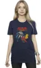 DC Comics - T-Shirt für Damen BI13047 (XL) (Marineblau) Produktbild-Vorschau 2