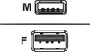 Cavo USB Logilink A -> A St/Bu 2m grigio Anteprima dell’immagine prodotto 1