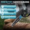 Mini Kettensäge mit 2 Akku,4000mAh/21V Kleine Kettensäge Produktbild-Vorschau 5