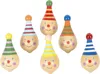 Holzkreisel Clown Produktbild-Vorschau 1