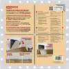 A product information sheet for a magnetic access panel tile, featuring text in multiple languages, diagrams, and product details. Produktbild-Vorschau