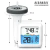 Termometro per piscina Brandson con galleggiante, orologio Anteprima dell’immagine prodotto 2