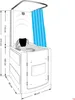 Seniorendusche und Sitzwanne Kombination Wanne mit Tür S10D Produktbild-Vorschau 4