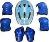 Kinder Kinder Rollschuhe Fahrrad Schutzhelm Knie Ellenbogen Produktbild-Vorschau 7