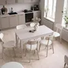Ausziehbarer Esstisch SLIM 120/160 cm Kaschmir Produktbild-Vorschau 4