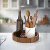 WENKO Organizer mit Drehteller Mod. Mera, aus geräuchertem Produktbild-Vorschau 3