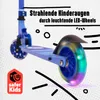 Apollo 125mm klappbarer City Scooter Moonracer - blau Produktbild-Vorschau 3