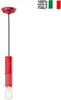 Ferroluce Pi lampa wisząca 25cm czerwona okrągła Podgląd zdjęcia produktu 10
