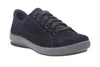 A single navy blue shoe with gray sole on a white background. Produktbild-Vorschau