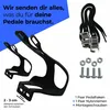 Fahrrad Pedal Schlaufen & Riemen - Pedalhakenset für Produktbild-Vorschau 5
