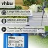 vhbw Akku kompatibel mit Wolf Garten Rasenschere 7084889 Produktbild-Vorschau 4