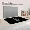 KitchenYeah© Herdabdeckplatte Zitat "All you need is love Produktbild-Vorschau 3