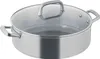 Servierpfanne mit Glasdeckel 32 cm, poliert - Tricion Produktbild-Vorschau 1