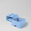 LEGO úložný box 4 s šuplíkem - světle modrá Produktbild-Vorschau 4
