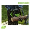 Greenworks Tools 40v Akku Kettensäge 1,8kW GD40CS18 (ohne Produktbild-Vorschau 3