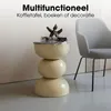 Mica Decorations Luna Salontafel - Nachtkastje Rond met Productafbeelding-voorbeeld 8
