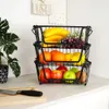 Vilde Obstkorb Obst-Etagere Loft-Korb aus Metall für Obst Produktbild-Vorschau 11