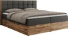 MKS MEBLE Boxspringbett 160x200 mit Bettkasten Eiche, Produktbild-Vorschau 11