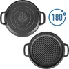 Browin 330527 Gusseisentopf mit Pfanne, 3,5 L / Schmortopf Produktbild-Vorschau 6