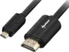 Kabel HDMI Stecker > micro HDMI Stecker (schwarz, 1,5 Produktbild-Vorschau 2