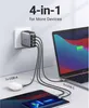 UGREEN USB-A+3xUSB-C 100W GaN Tech Fast Wall Charger EU Produktbild-Vorschau 37