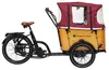 Elektrolastenfahrrad Family-Cargo 250W Mittelmotor Produktbild-Vorschau 4