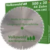 Volkswald ® HM-Sägeblatt LWZ 500 x 30 mm Z= 44 Wechsel-Zahn Produktbild-Vorschau 1