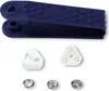 Prym 390100, Messing, Blau, Silber, Rechteckig, Glanz, 10 Produktbild-Vorschau 2