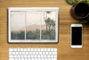 MuchoWow® Laptop Aufkleber Sticker Cover Aussicht - Düne - Produktbild-Vorschau 2