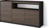 Sideboard, Highboard, 156x37x80cm, 3 Türen, Wohnzimmer, Produktbild-Vorschau 1