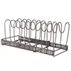 Teleskop Pfannen Organizer 30-59cm Topfdeckelhalter mit 10 Produktbild-Vorschau 12