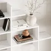 DECORTIE Halic Wandregal Modern Bücherregal Weiß, 150 x 22 Produktbild-Vorschau 3
