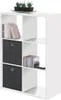 Regal >Mareen< in Weiß - 73x107x33cm (BxHxT) Voir les images du produit 1