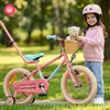 Detský bicykel pre dievčatá, 16 palcov, 7,9 kg, s rukoväťou Náhľad obrázku produktu 11