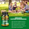 Superalimenti biologici Greens (120 capsule) Integratore Anteprima dell’immagine prodotto 2